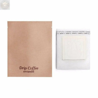 50 Coffee Filters And 50 Kraft Paper Aluminum Foil Bags For Coffee Packaging Café Nairobi