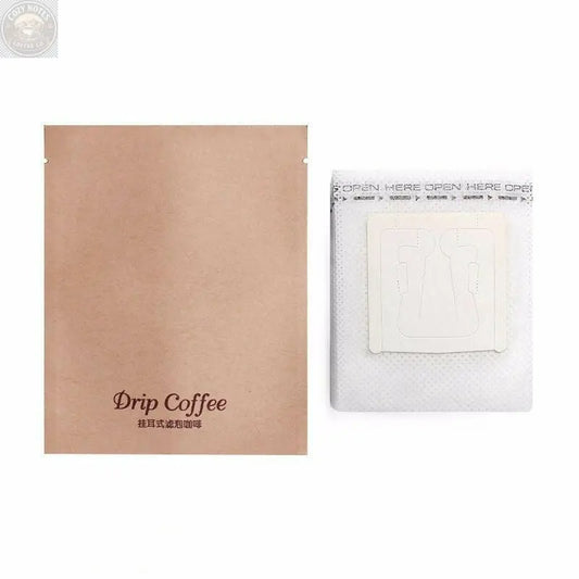 50 Coffee Filters And 50 Kraft Paper Aluminum Foil Bags For Coffee Packaging Café Nairobi