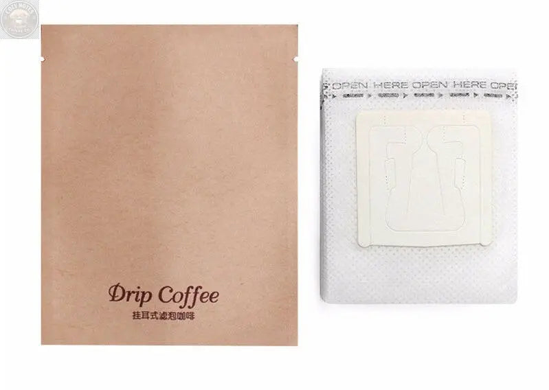 50 Coffee Filters And 50 Kraft Paper Aluminum Foil Bags For Coffee Packaging Café Nairobi