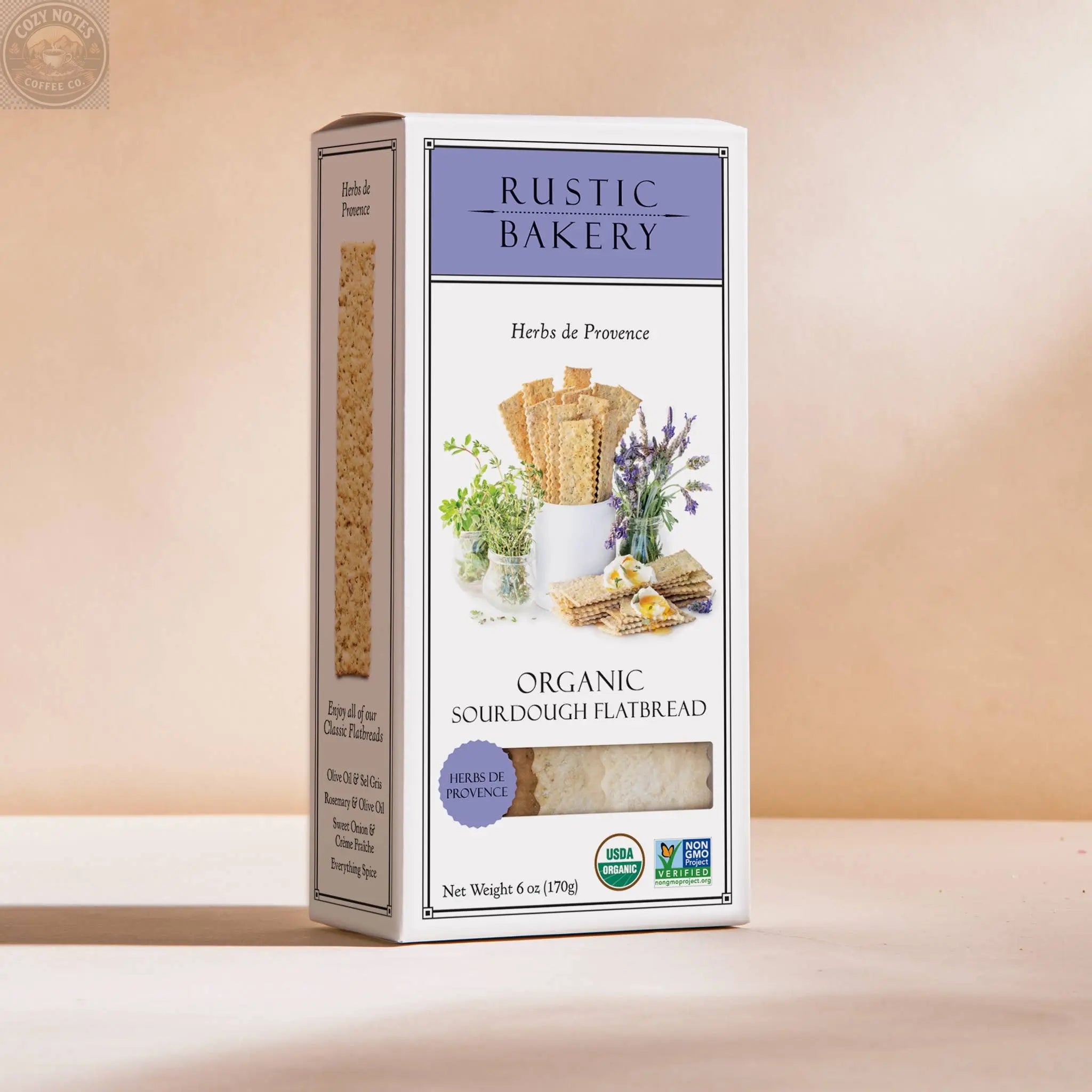 Flatbreads - Herbs de Provence Organic Sourdough Charqute