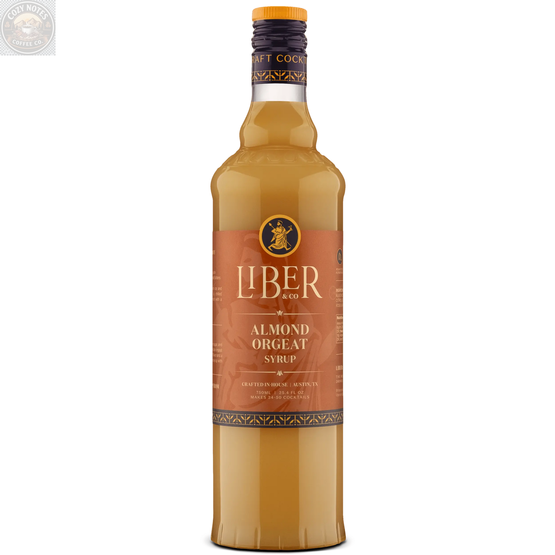 Almond Orgeat Syrup Liber & Co.