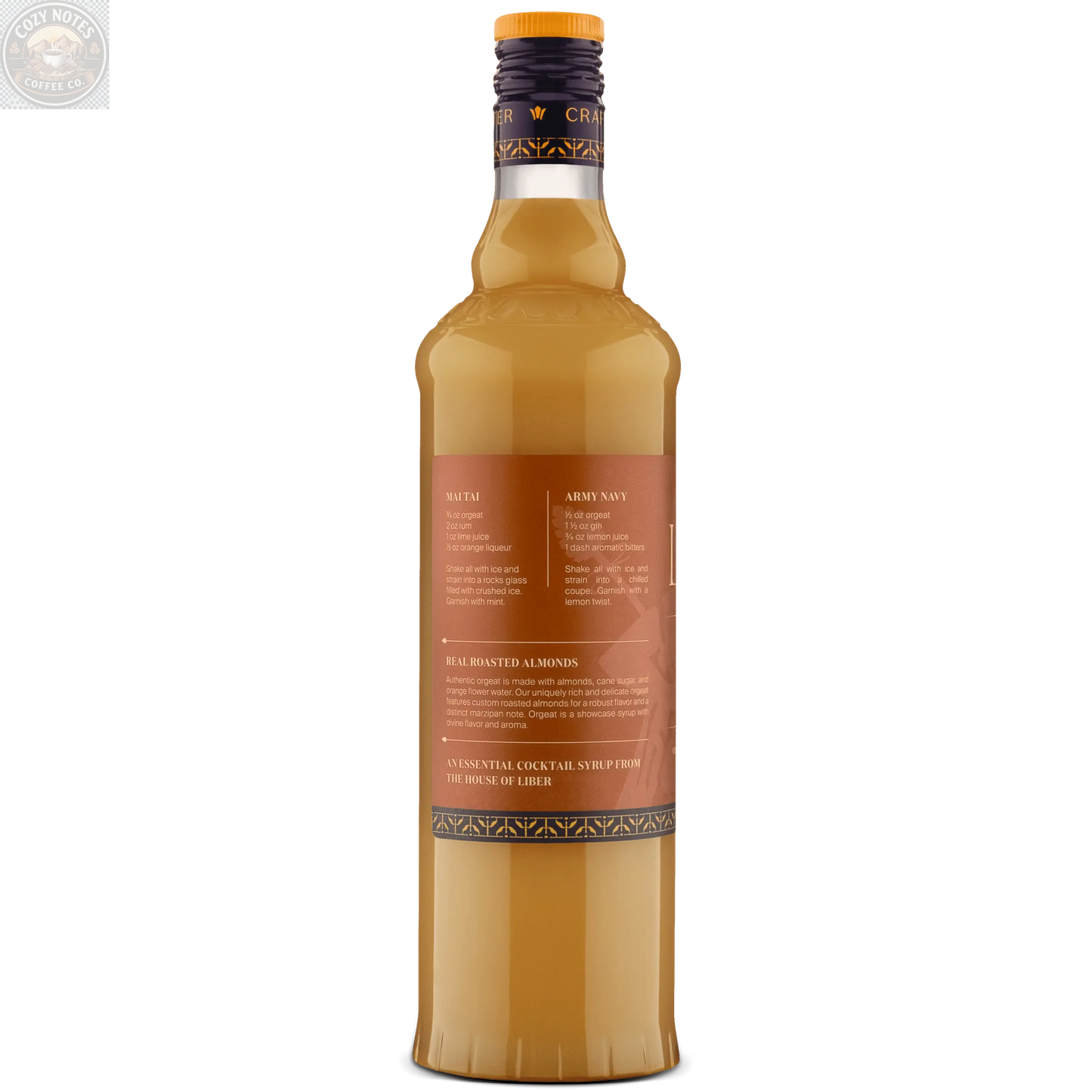 Almond Orgeat Syrup Liber & Co.