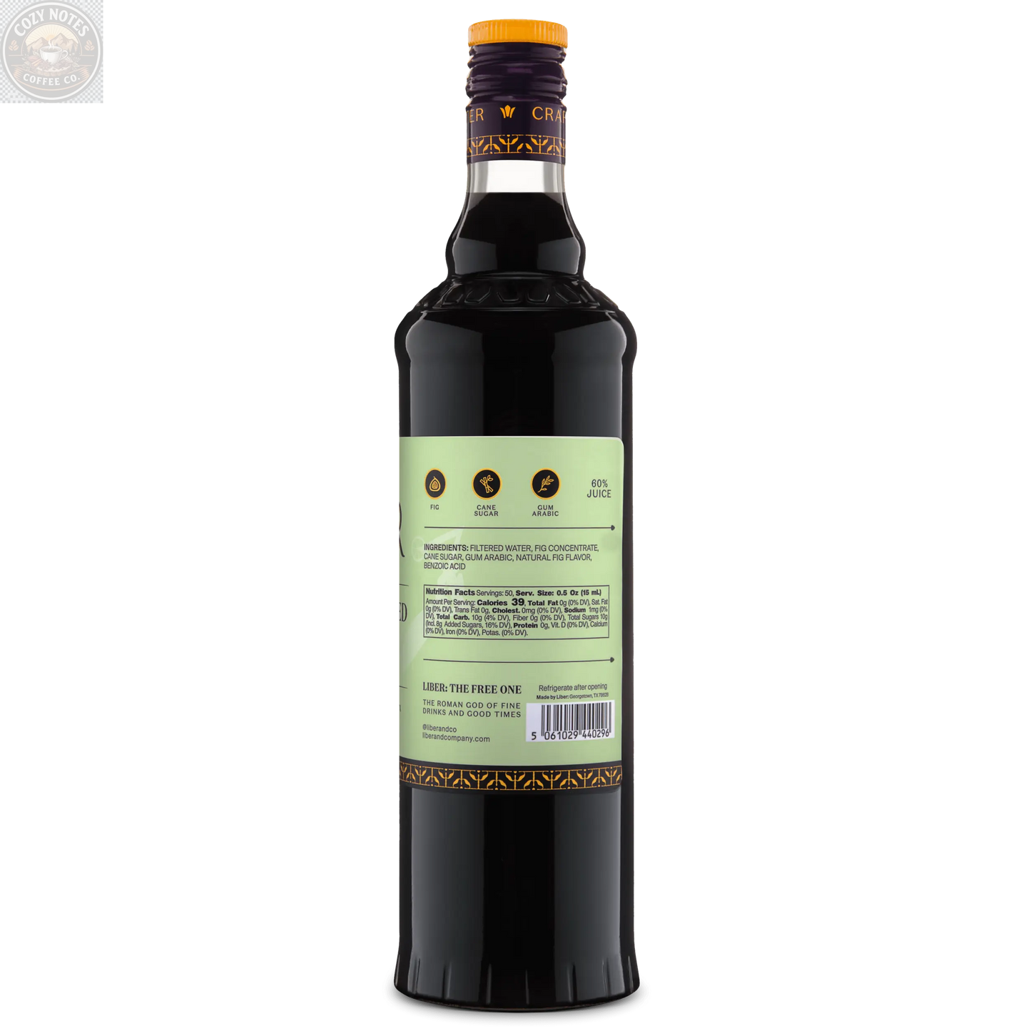 Caramelized Fig Syrup Liber & Co.