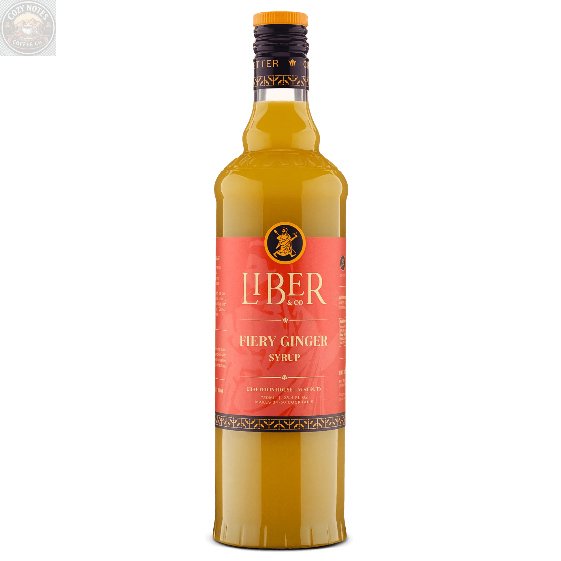Fiery Ginger Syrup Liber & Co.