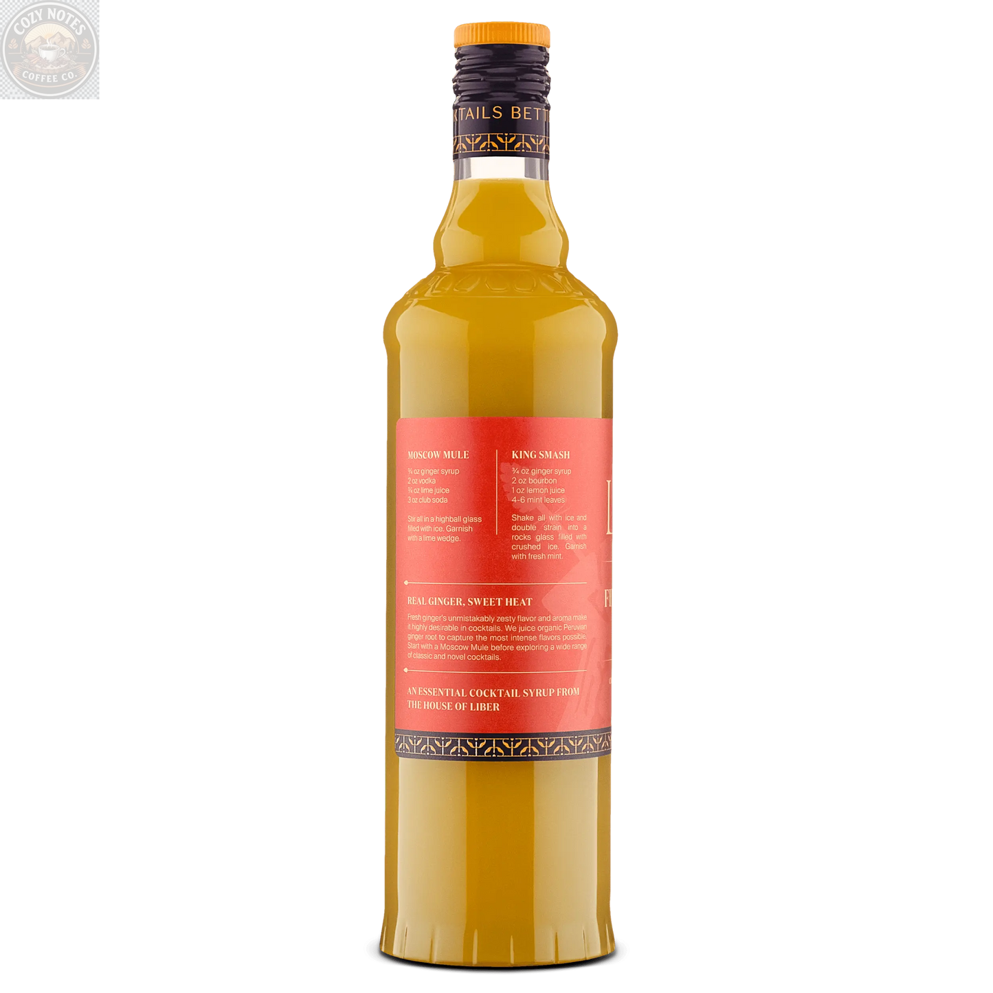 Fiery Ginger Syrup Liber & Co.