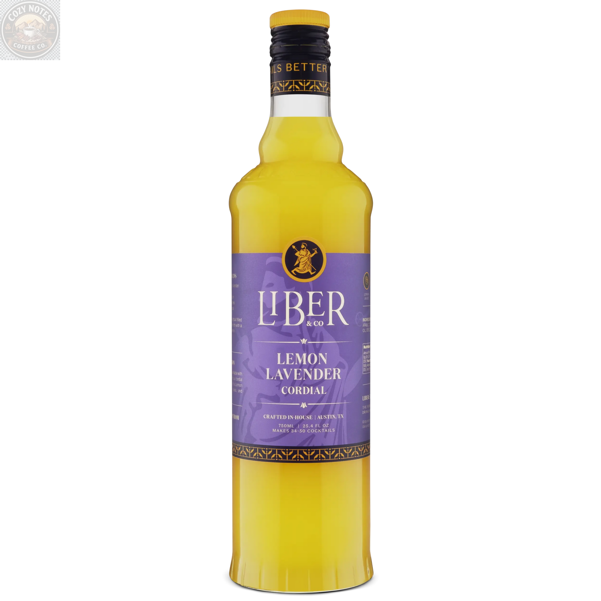 Lemon Lavender Cordial Liber & Co.