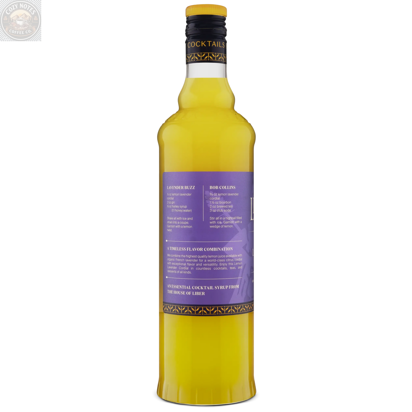 Lemon Lavender Cordial Liber & Co.