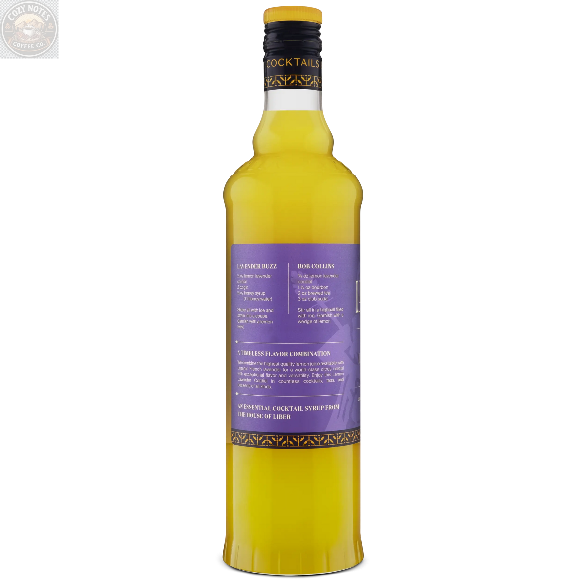 Lemon Lavender Cordial Liber & Co.
