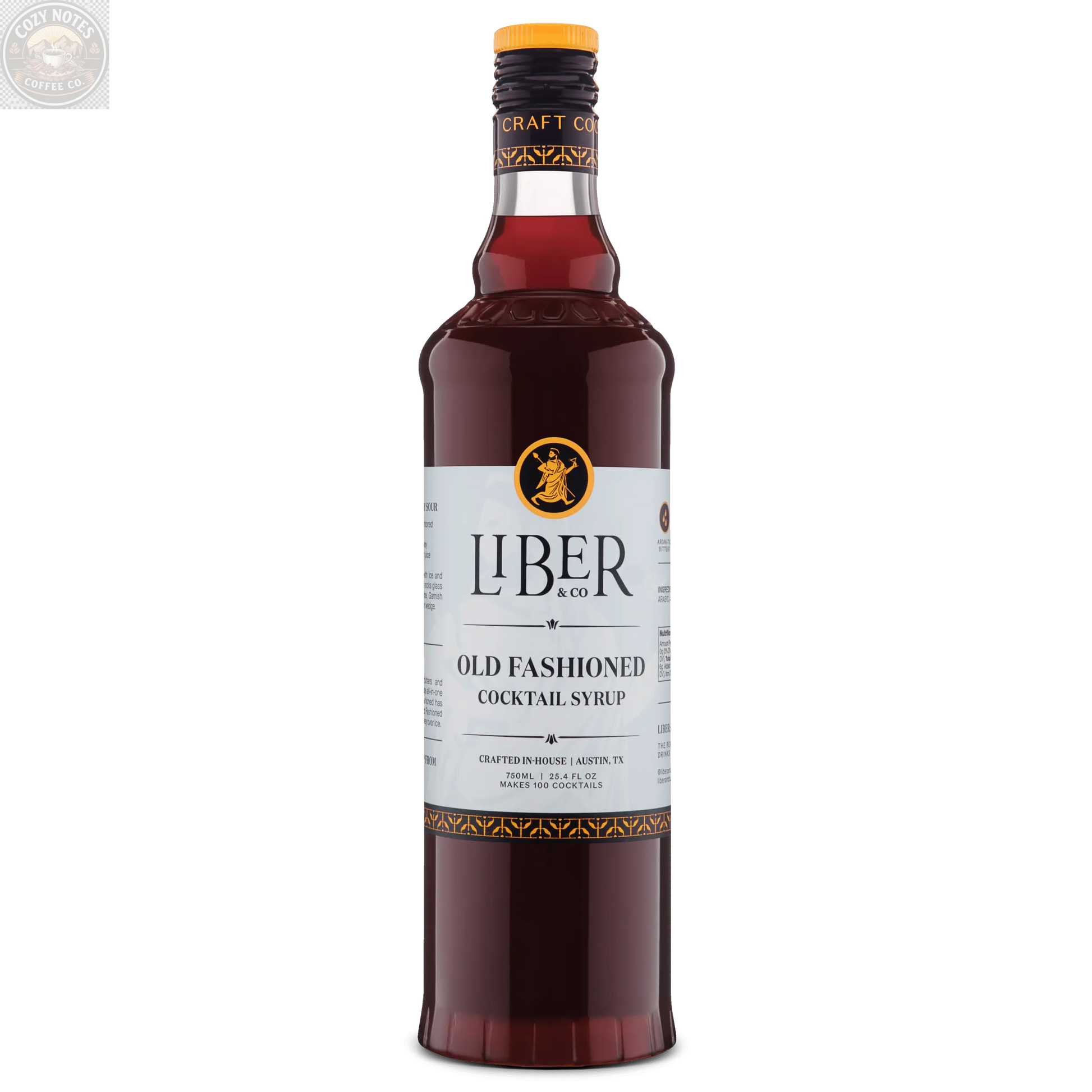Old Fashioned Cocktail Syrup Liber & Co.