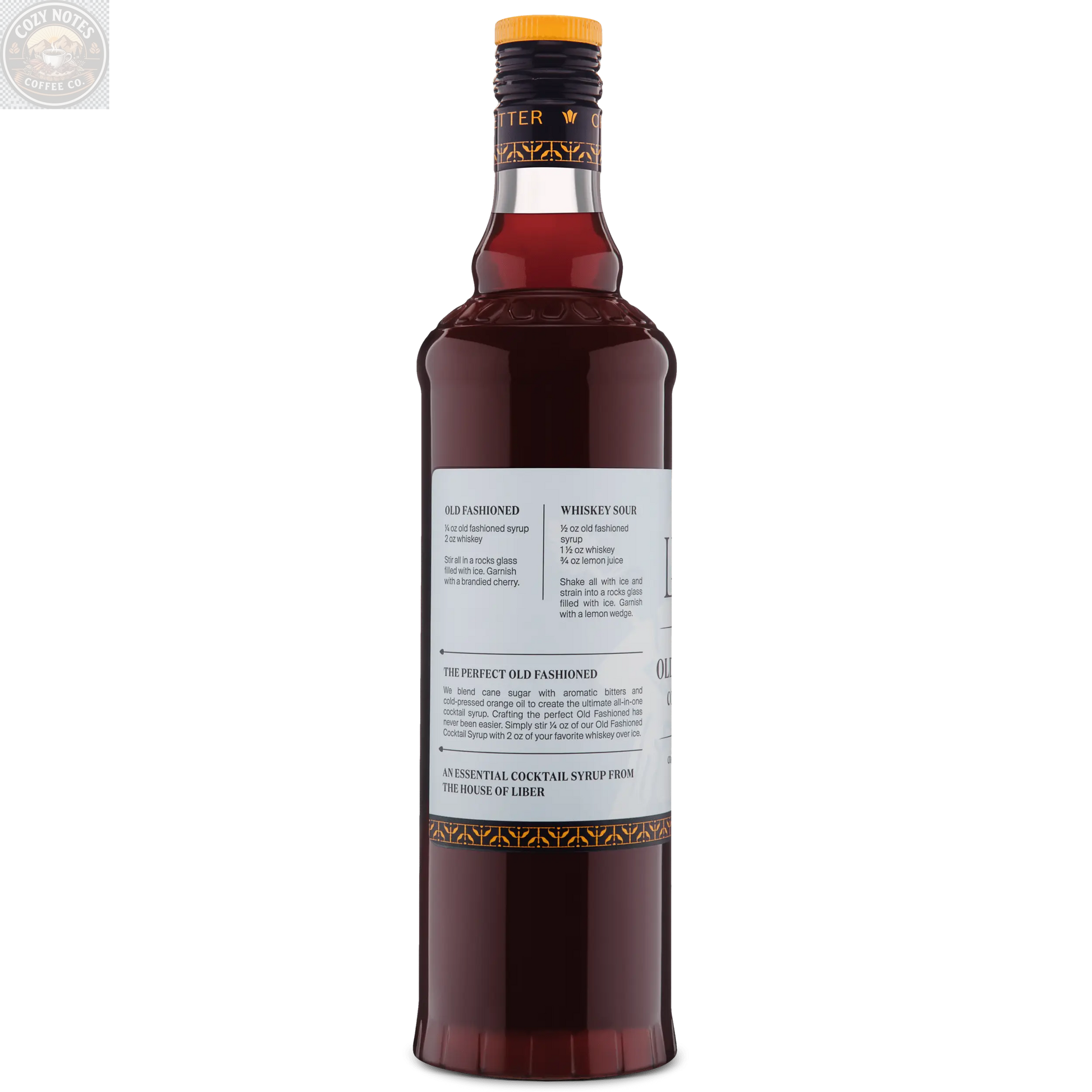 Old Fashioned Cocktail Syrup Liber & Co.