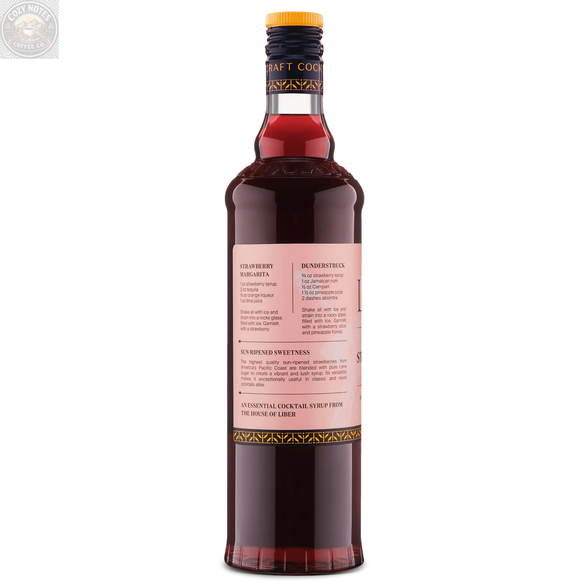 Pacific Strawberry Syrup Liber & Co.