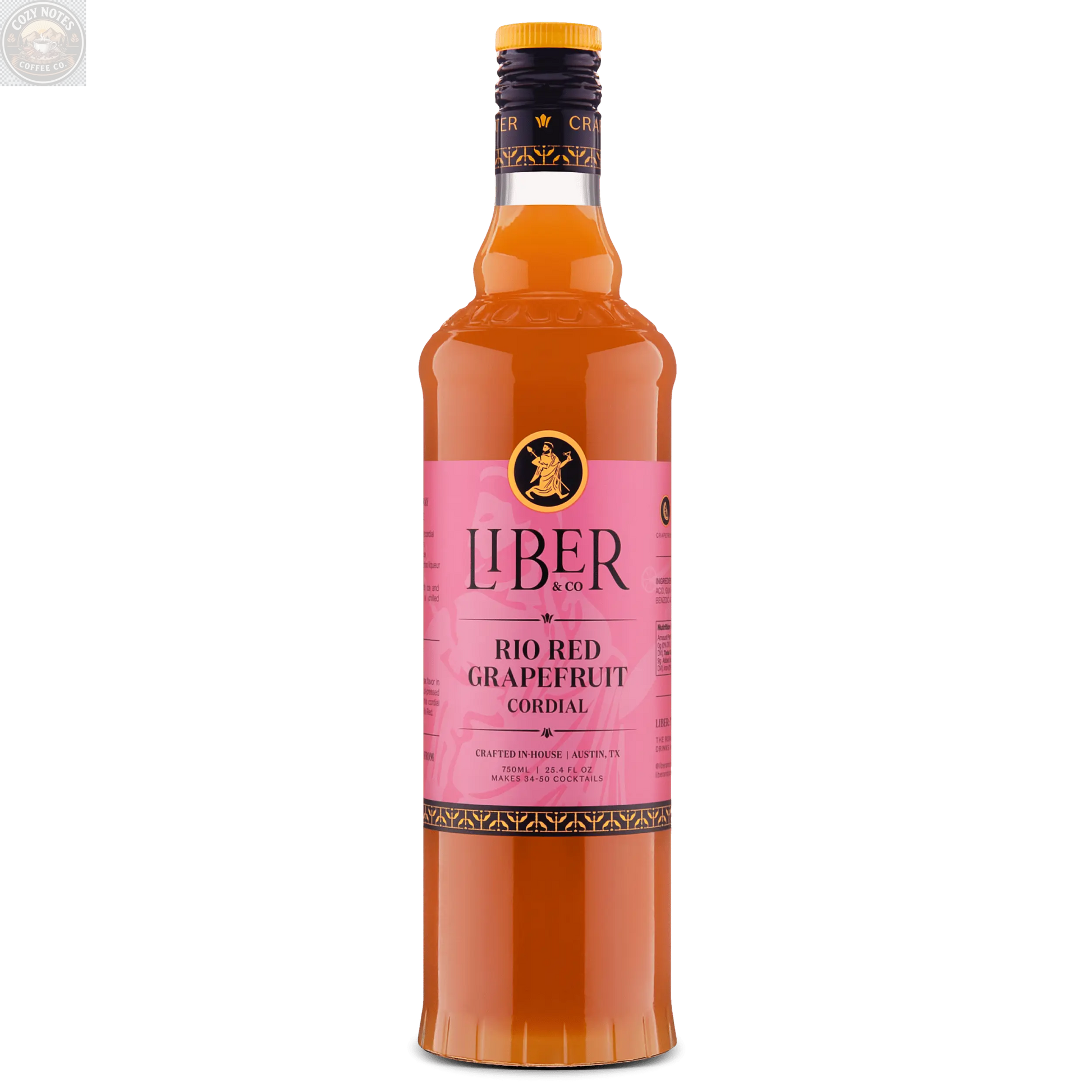 Rio Red Grapefruit Cordial Liber & Co.