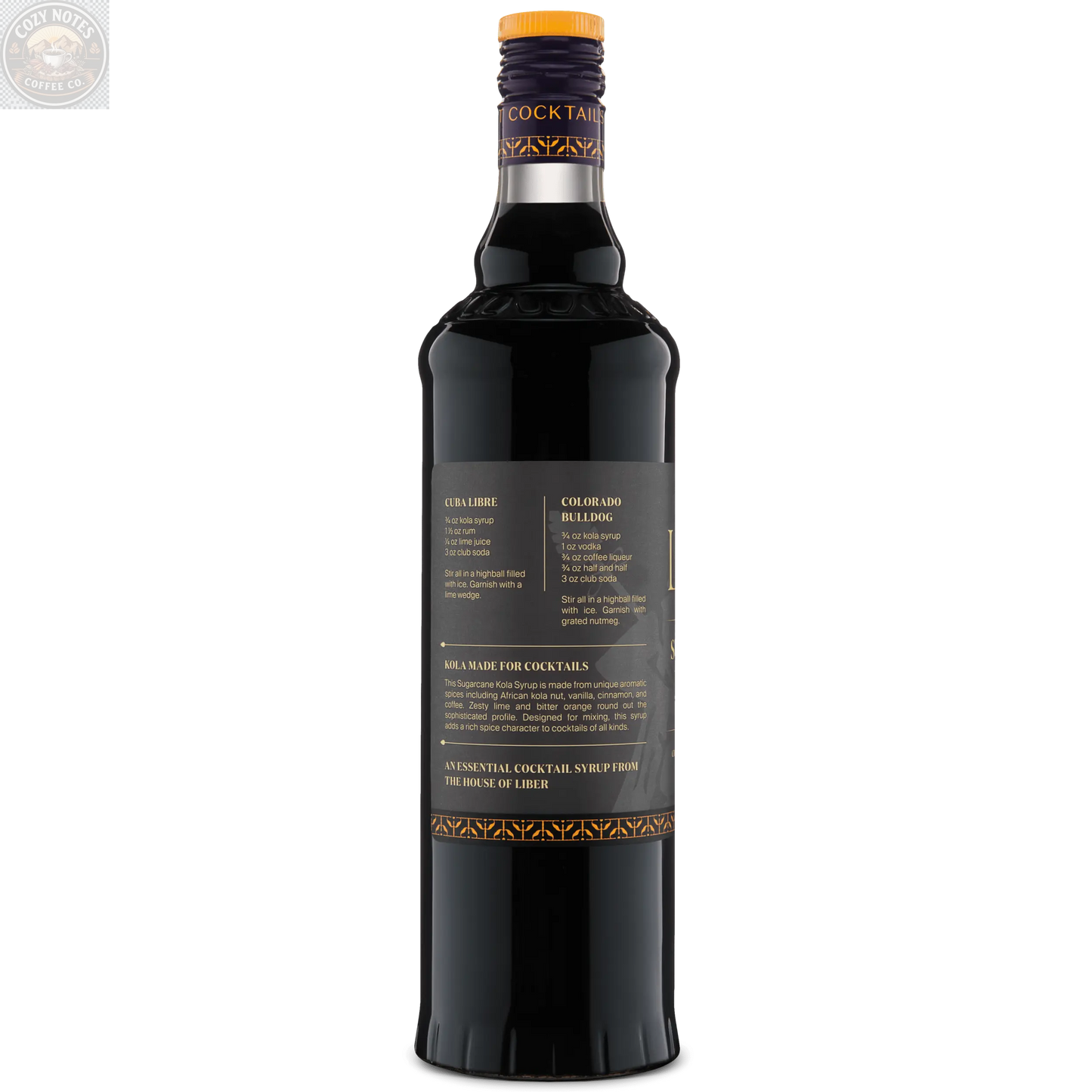 Sugarcane Kola Syrup Liber & Co.