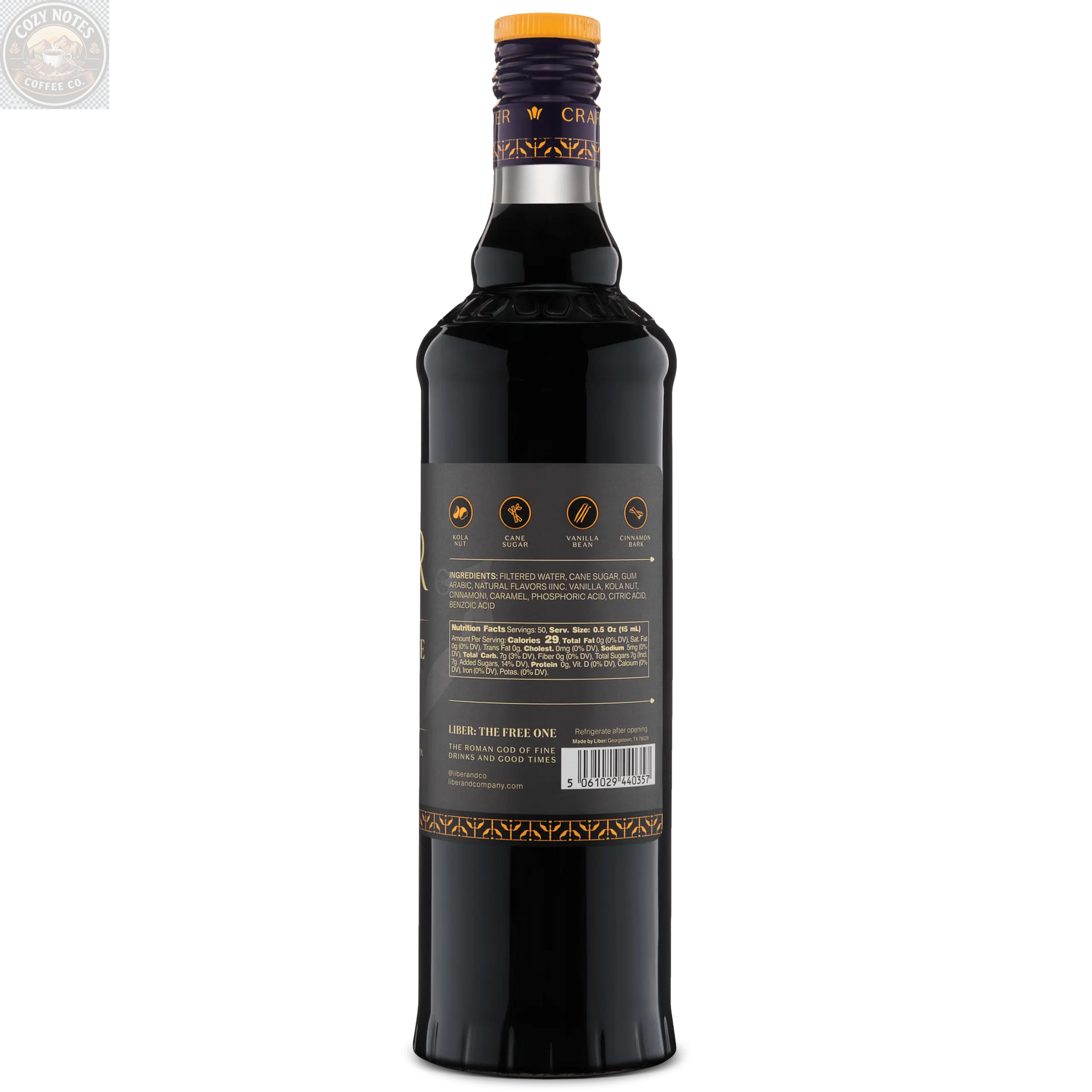 Sugarcane Kola Syrup Liber & Co.
