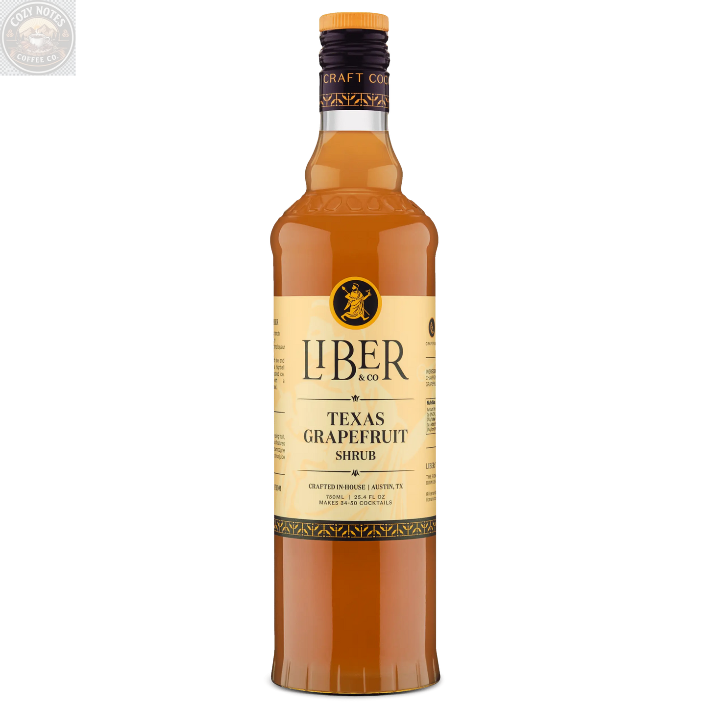 Texas Grapefruit Shrub Liber & Co.