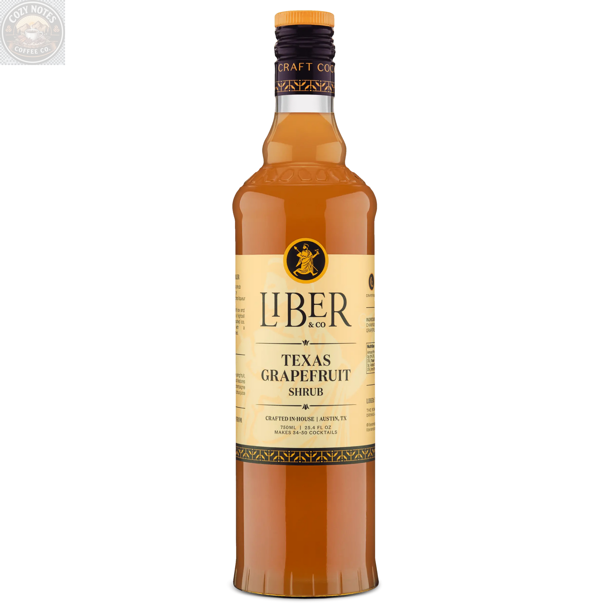 Texas Grapefruit Shrub Liber & Co.