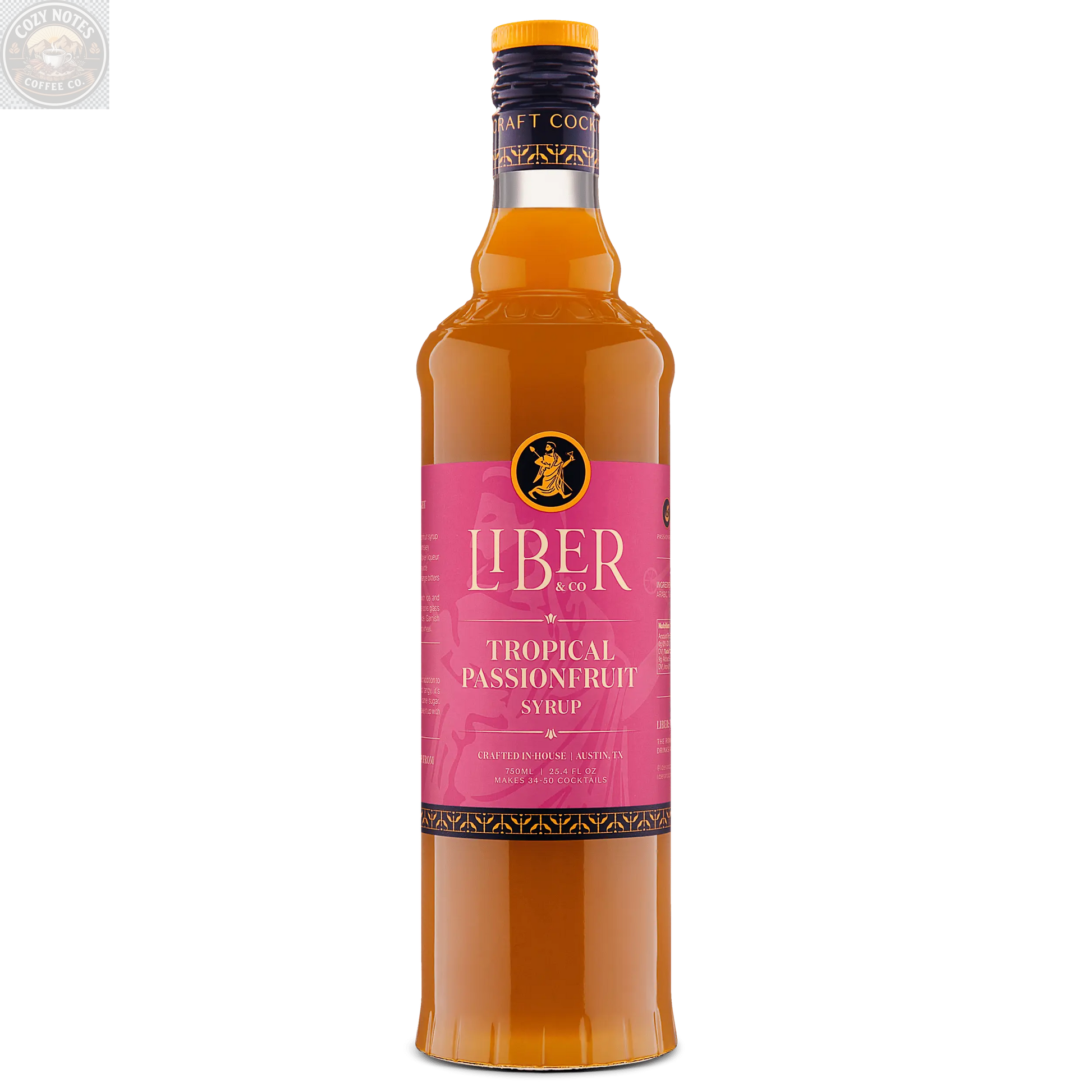 Tropical Passionfruit Syrup Liber & Co.