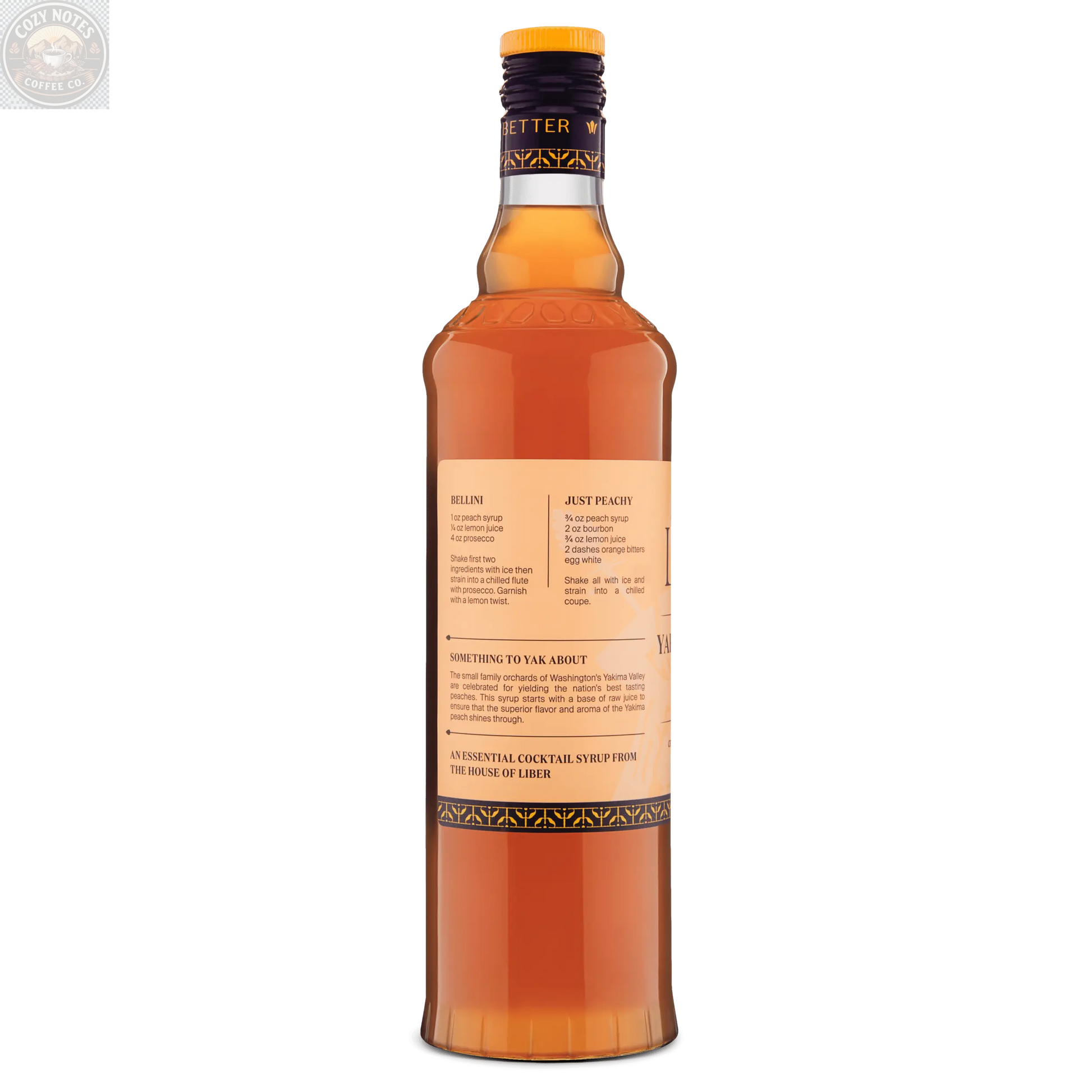 Yakima Valley Peach Syrup Liber & Co.