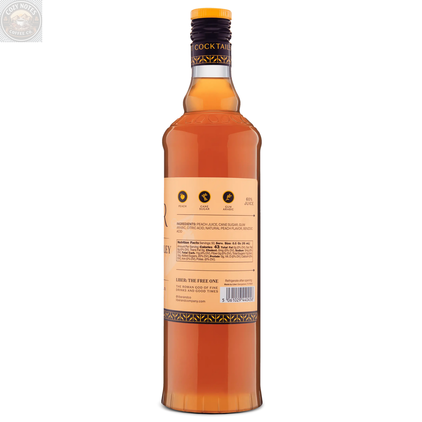Yakima Valley Peach Syrup Liber & Co.