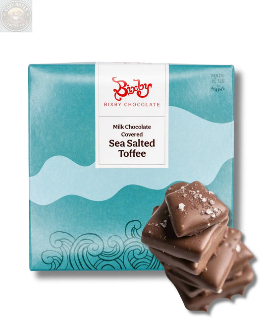 Milk Chocolate Sea Salt Toffee Bixby Chocolate