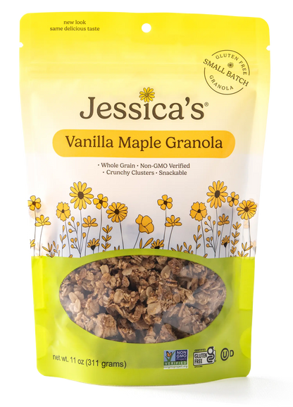 Vanilla Maple Granola Jessica's Natural Foods