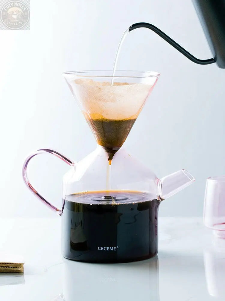 Household  American Glass All-in-one Pour-over - Coffee Maker Set Café Nairobi
