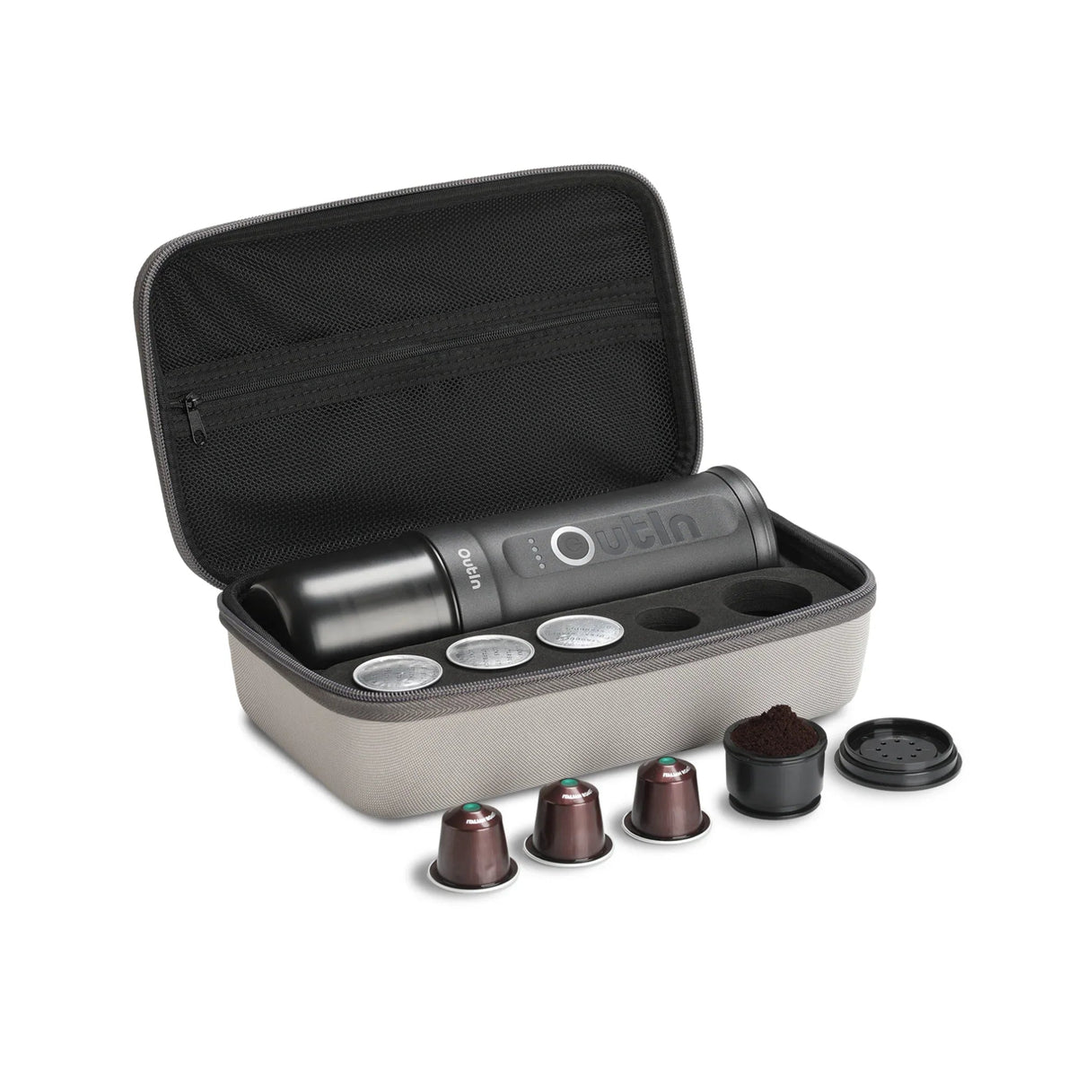OutIn Nano Traveler Gift Set — Space Grey