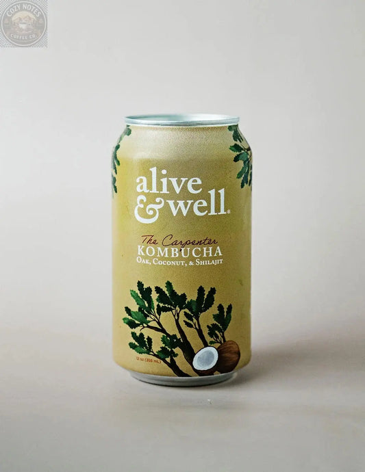 Oak & Coconut Kombucha Organic Alive & Well Kombucha