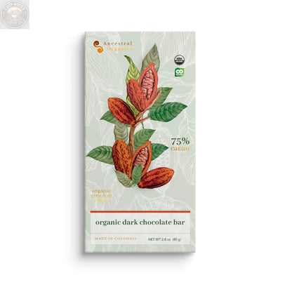 Organic Dark Chocolate Bar Ancestral Organics