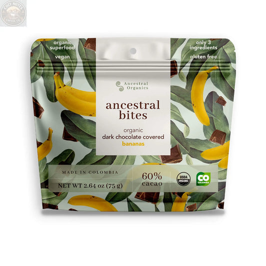 Organic Dark Chocolate Covered Banana Ancestral Organics