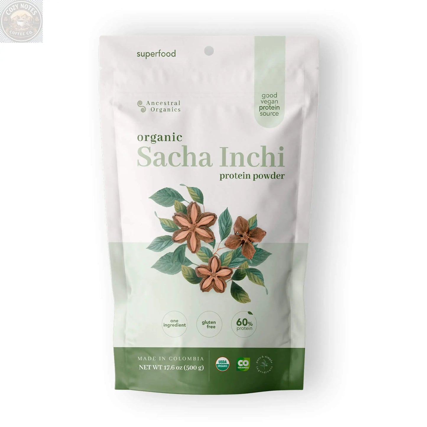 Organic Sacha Inchi Protein Powder Ancestral Organics