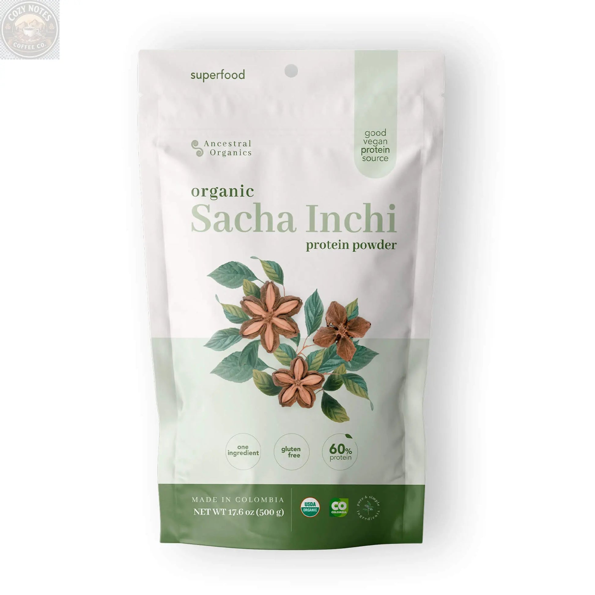 Organic Sacha Inchi Protein Powder Ancestral Organics