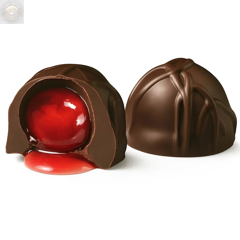 Andy Anand Sugar-Free Belgian Dark Chocolate Cherry Cordials, 25 pc – Plant-Based, Liquid Center, Diabetic-Friendly, Birthday Gift Box Andyanand