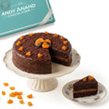 Andy Anand Sugar Free Sachertorte – Classic Austrian Chocolate Apricot Cake 2.8 lb | Keto &amp; Diabetic Friendly | No Sugar Added | No Preservatives | Gourmet Birthday Gift Andyanand
