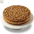 Andy Anand Gluten-Free Dairy-Free Caramel Walnut Cake, 9-Inch – Vegan-Hand-Baked, Real Walnuts & Caramel Drizzle, No Preservatives, Birthday Gift Andyanand