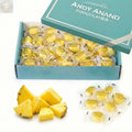 Andy Anand Sugar-Free Pineapple Hard Candy, 7 oz – European Imported, Stevia Sweetened, Keto & Diabetic-Friendly Gourmet Snack Gift Box Andyanand
