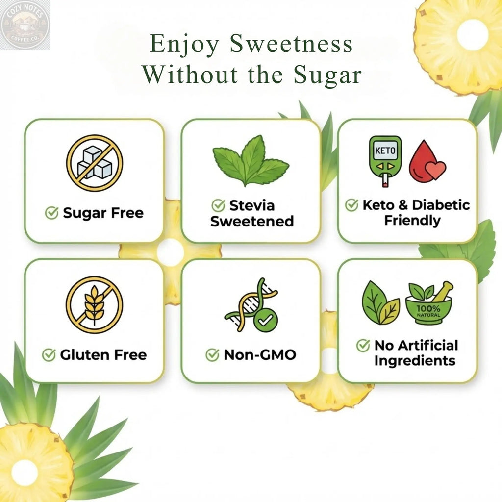Andy Anand Sugar-Free Pineapple Hard Candy, 7 oz – European Imported, Stevia Sweetened, Keto & Diabetic-Friendly Gourmet Snack Gift Box Andyanand