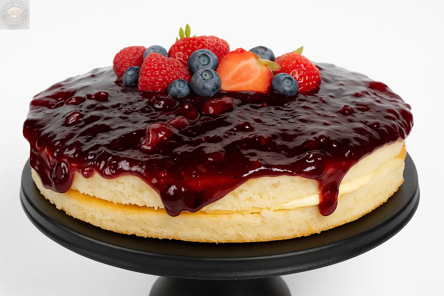 Andy Anand Sugar-Free Gluten-Free Wildberry Cake, 2.5 lb – Keto & Diabetic-Friendly, Mixed Berries, No Preservatives, Birthday Gift Box Andyanand