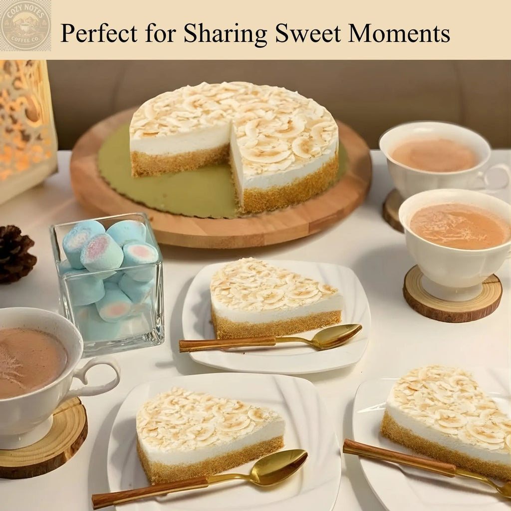 Andy Anand Sugar-Free Coconut Lemon Mousse Cake, 3 lb – Keto & Diabetic-Friendly, Freshly Baked, No Preservatives, Birthday Gift Box Andyanand