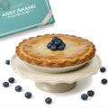 Andy Anand Sugar-Free Blueberry Pie, 2.9 lb – Keto & Diabetic-Friendly, Whole Blueberries, Flaky Crust, No Added Sugar, Birthday Gift Box Andyanand