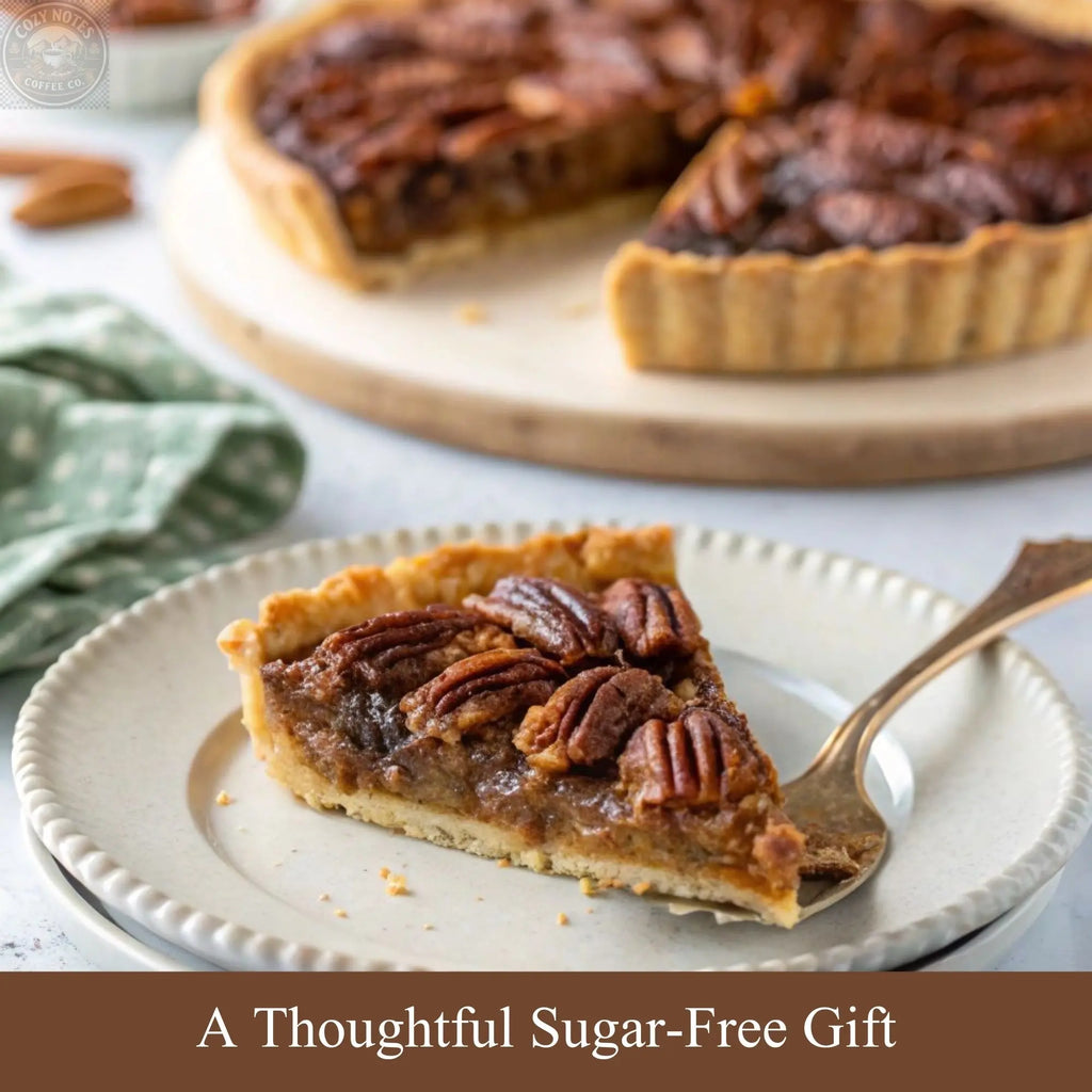 Andy Anand Sugar-Free Dark Chocolate Pecan Pie, 2 lb – Keto & Diabetic-Friendly, Real Toasted Pecans, Flaky Crust, Birthday & Holiday Gift Andyanand