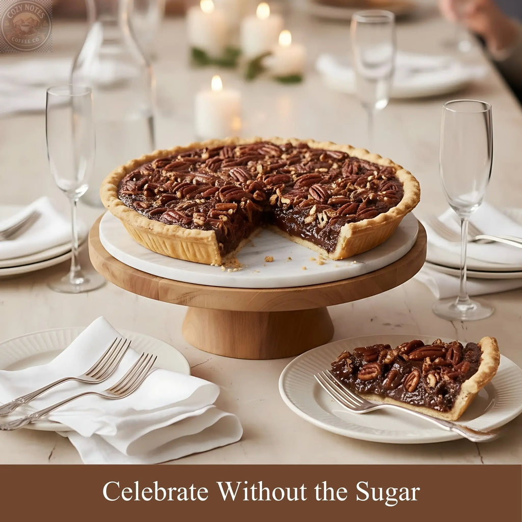 Andy Anand Sugar-Free Dark Chocolate Pecan Pie, 2 lb – Keto & Diabetic-Friendly, Real Toasted Pecans, Flaky Crust, Birthday & Holiday Gift Andyanand