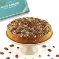Andy Anand Sugar-Free Gluten-Free Caramel Pecan Cake, 9-Inch, 2.8 lb – Keto & Diabetic-Friendly, Natural Sweetener, Birthday Gift Box Andyanand
