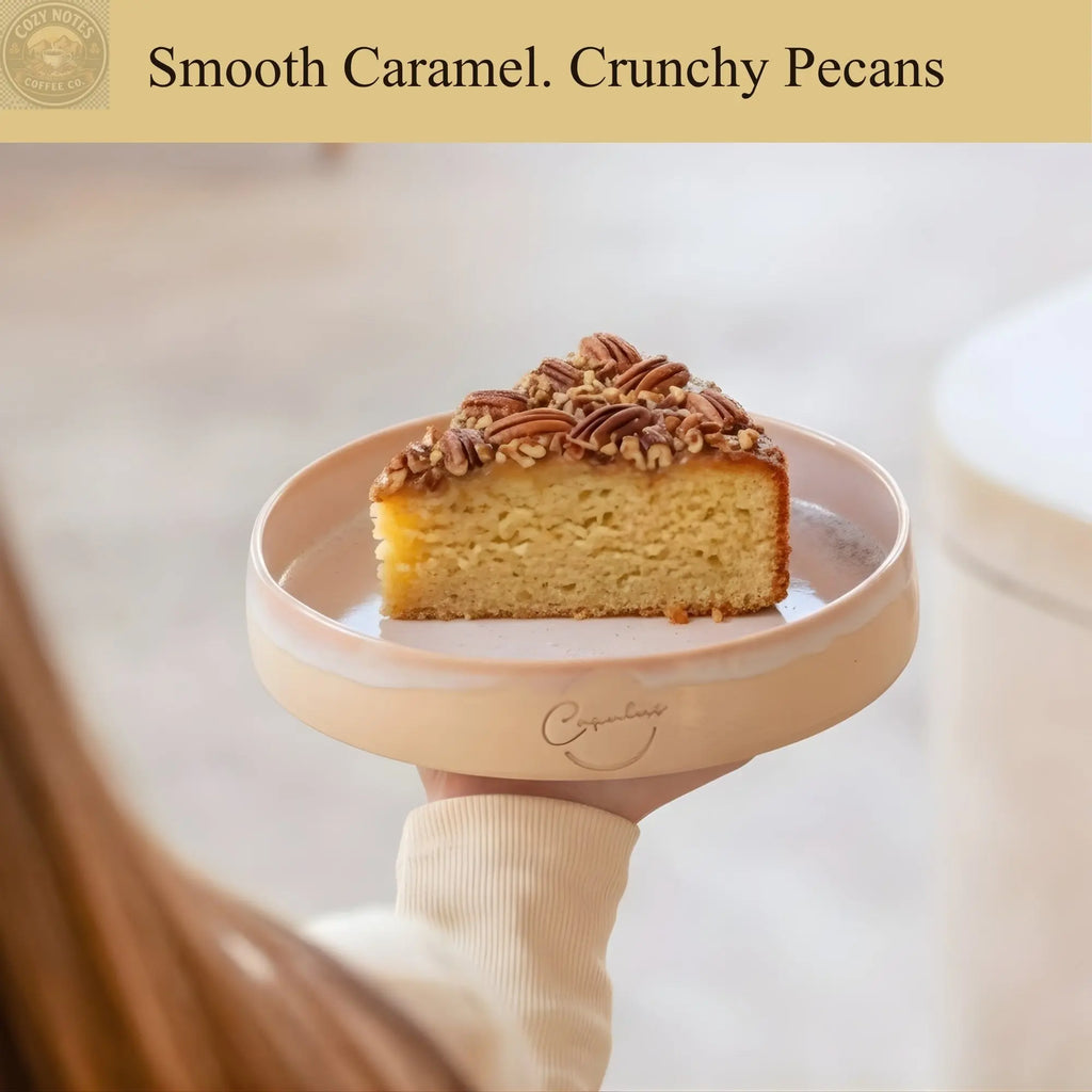Andy Anand Sugar-Free Gluten-Free Caramel Pecan Cake, 9-Inch, 2.8 lb – Keto & Diabetic-Friendly, Natural Sweetener, Birthday Gift Box Andyanand