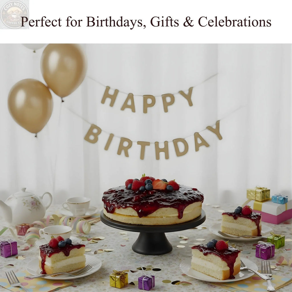 Andy Anand Sugar-Free Gluten-Free Wildberry Cake, 2.5 lb – Keto & Diabetic-Friendly, Mixed Berries, No Preservatives, Birthday Gift Box Andyanand