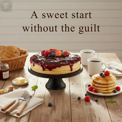 Andy Anand Sugar-Free Wild Berry Cake, 2.5 lb – Keto & Diabetic-Friendly, Mixed Berries, Moist Sponge, No Preservatives, Birthday Gift Box Andyanand