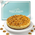 Andy Anand Sugar-Free Caramel Apple Cheesecake, 9-Inch, 2.8 lb – Cinnamon Apple, Keto & Diabetic-Friendly, California Cream Cheese Gift Andyanand