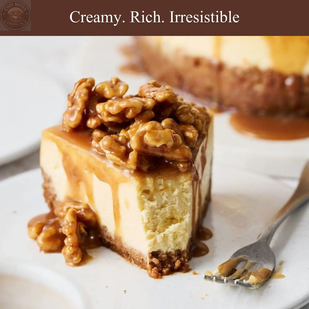 Andy Anand Sugar-Free Caramel Apple Cheesecake, 9-Inch, 2.8 lb – Cinnamon Apple, Keto & Diabetic-Friendly, California Cream Cheese Gift Andyanand