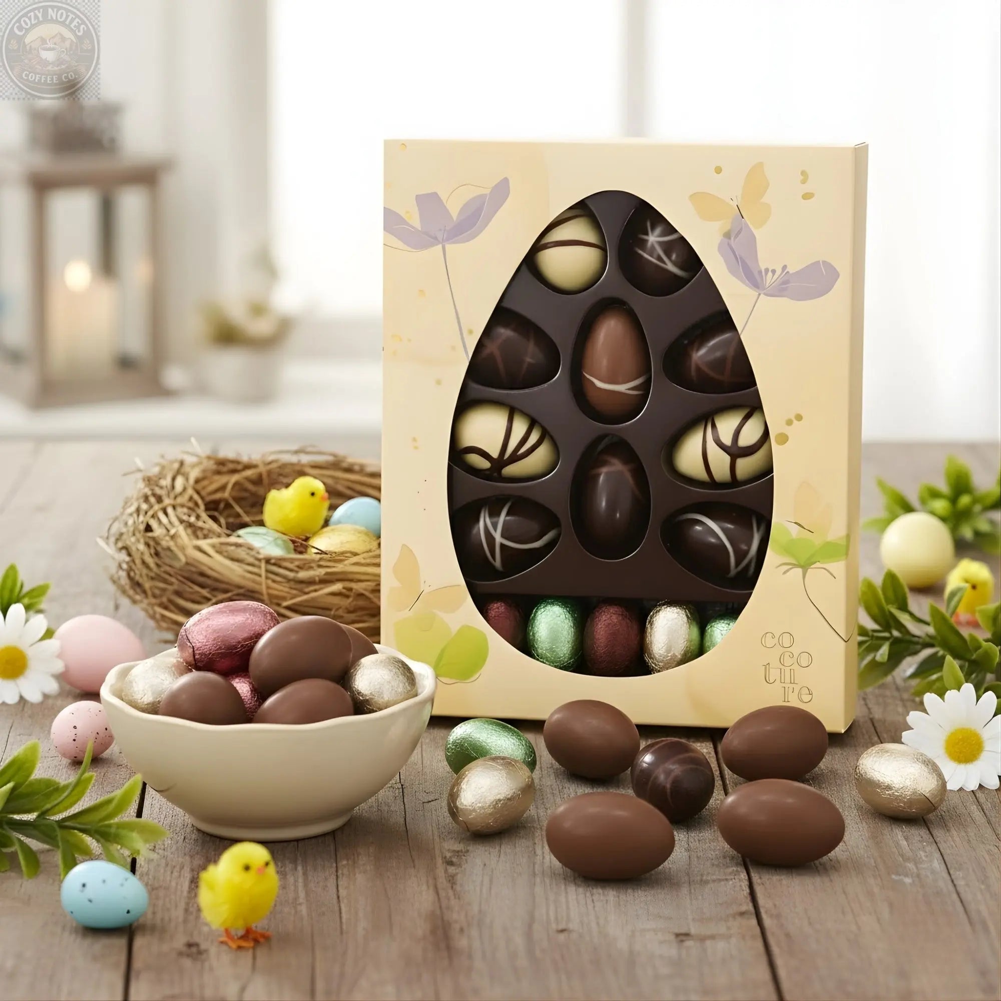 Andy Anand Praline-Filled Chocolate Eggs, 20 pc, 7 oz – Gluten-Free, Creamy Hazelnut-Praline Centers, Easter & Year-Round Birthday Gift Box Andyanand