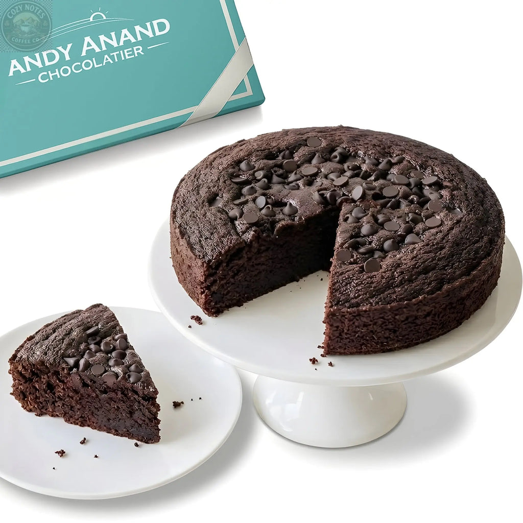 Andy Anand Sugar-Free Triple Chocolate Cake, Gluten-Free, 2.6 lb – Keto & Diabetic-Friendly, No Preservatives, Birthday & Holiday Gift Box Andyanand